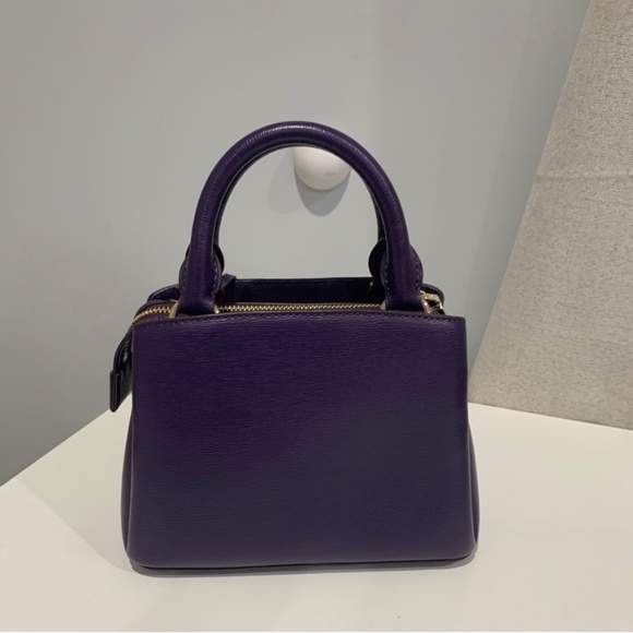 DKNY Paige Small Purple Satchel - Picture 2 of 10